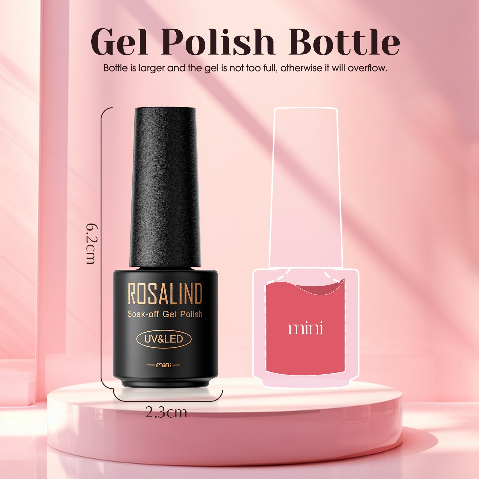 Perfect Summer Gel Nail Polish Kit - 6 Colors Nude Pink and Nude Brown Gel  Polish Set